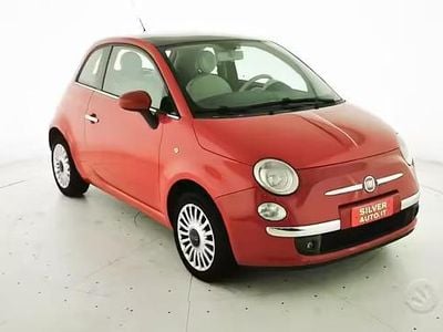 Usata Fiat 500 Lounge 101 CV (74 kW) 2010 Rosso Utilitaria