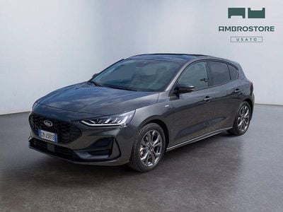 Begagnad Ford Focus ST-Line 125 HK (91 kW) 2023 Grå Sedan