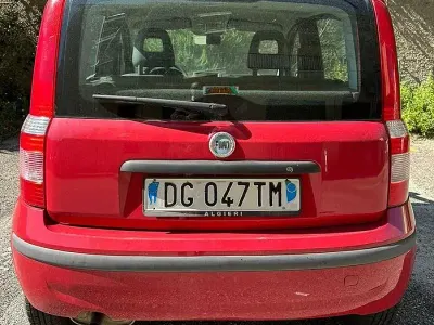 Usata Fiat Panda 54 CV (39 kW) 2007 Rosso Utilitaria