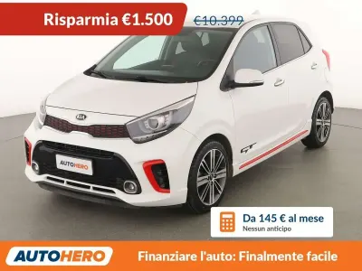 Usata Kia Picanto GT-Line 101 CV (74 kW) 2018 Bianco Utilitaria