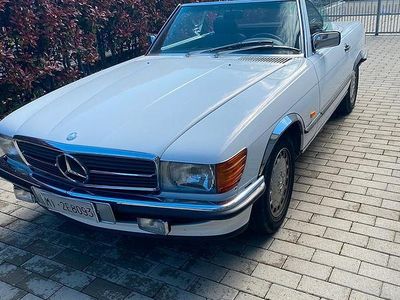 Usata Mercedes SL300 188 CV (138 kW) 1987 Bianco Cabrio