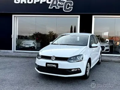 Usata VW Polo Trendline 75 CV (55 kW) 2014 Bianco Berlina