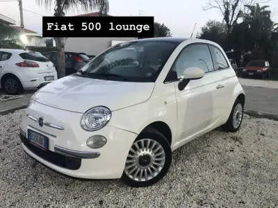 Usata Fiat 500 Lounge 69 CV (50 kW) 2009 Bianco Cabrio