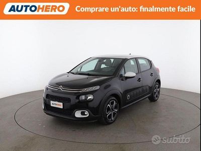 Usata Citroën C3 Shine 75 CV (55 kW) 2017 Nero Berlina