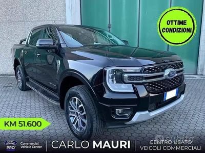 Usata Ford Ranger Limited 205 CV (150 kW) 2023 Nero Pick-up