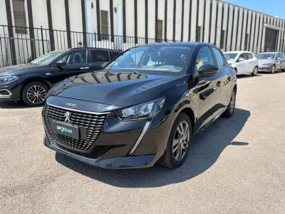 Usata Peugeot 208 Active 75 CV (55 kW) 2022 Nero Utilitaria