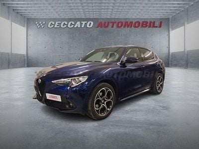 Usata Alfa Romeo Stelvio Veloce 209 CV (153 kW) 2021 Blu SUV