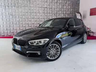 Usata BMW 116 Advantage 116 CV (85 kW) 2019 Nero Utilitaria
