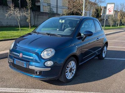 Usata Fiat 500 Lounge 69 CV (50 kW) 2015 Blu/azzurro Berlina