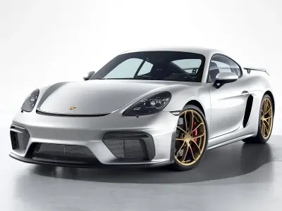 Usata Porsche Cayman GT4 420 CV (308 kW) 2021 Argento gt metallizzato Coupé