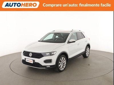 Usata VW T-Roc Advance 115 CV (84 kW) 2018 Bianco SUV