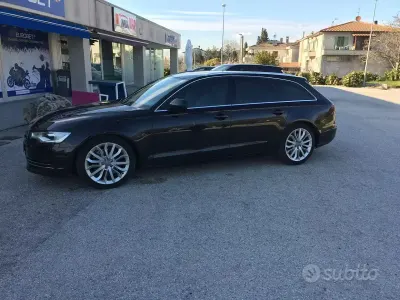 Usata Audi A6 233 CV (171 kW) 2012 Nero Station wagon