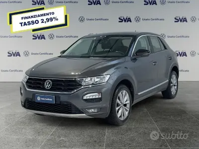 Usata VW T-Roc Style 110 CV (80 kW) 2021 Grigio SUV