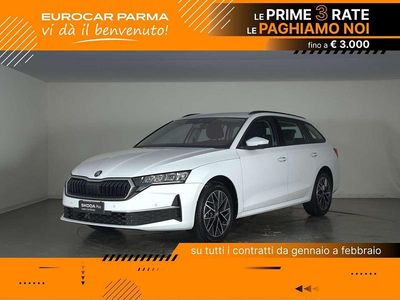 Bianco luna metallizzato Usata 2025 Skoda Octavia Selection Station wagon | 28.400 € (Buon prezzo)