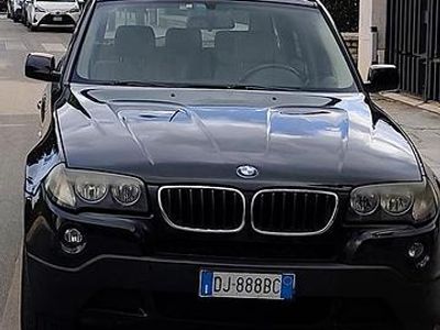 Usata BMW X3 150 CV (110 kW) 2007 Nero SUV