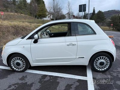 Usata Fiat 500 Lounge 69 CV (50 kW) 2013 Bianco Berlina