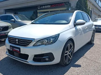 Usata Peugeot 308 Allure 131 CV (96 kW) 2019 Bianco Berlina