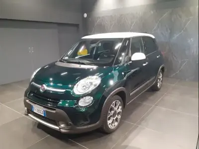 Usata Fiat 500L Trekking 95 CV (69 kW) 2016 Verde Monovolume