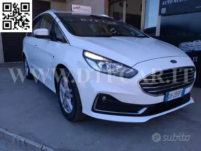 Usata Ford S-MAX Titanium 150 CV (110 kW) 2021 Bianco Monovolume
