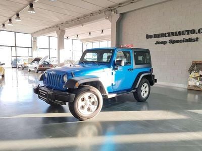Usata Jeep Wrangler Sport 284 CV (208 kW) 2014 Blu/azzurro SUV