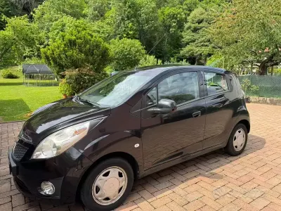 Begagnad Chevrolet Spark LS 68 HK (50 kW) 2012 Svart Halvkombi