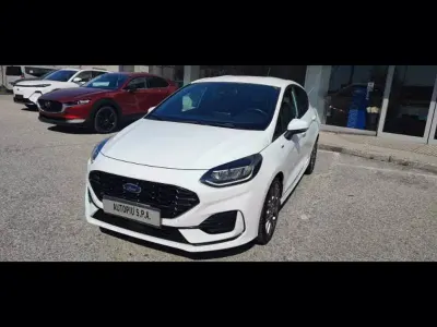 Usata Ford Fiesta ST-Line 125 CV (91 kW) 2023 Bianco Utilitaria