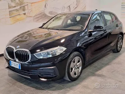 Usata BMW 116 Advantage 116 CV (85 kW) 2021 Nero Utilitaria