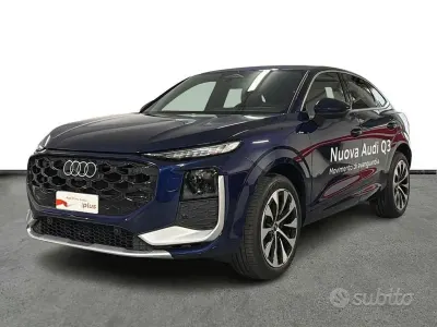 Nuova Audi Q3 Sportback Business 150 CV (110 kW) 2026 Blu SUV
