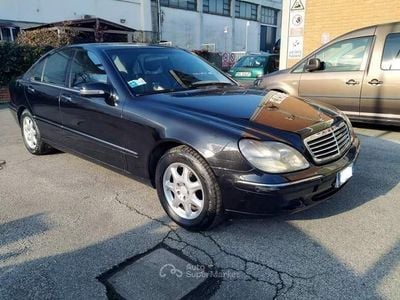 Usata Mercedes S320 Avantgarde 197 CV (144 kW) 2001 Nero Berlina