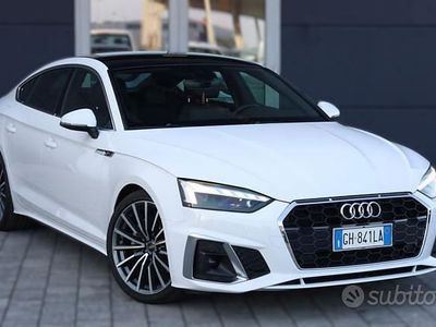 Usata Audi A5 S-Line 204 CV (150 kW) 2022 Bianco Berlina