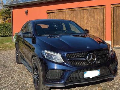 Usata Mercedes GLE450 AMG AMG 367 CV (269 kW) 2016 Blu/azzurro Coupé