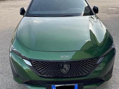Usata Peugeot 308 GT 131 CV (96 kW) 2022 Verde Berlina