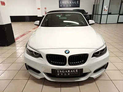 Usata BMW 218 M Sport 136 CV (100 kW) 2021 Bianco Cabrio