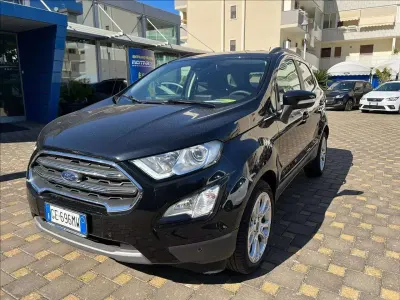 Usata Ford Ecosport Titanium S 125 CV (91 kW) 2021 Nero metallizzato SUV