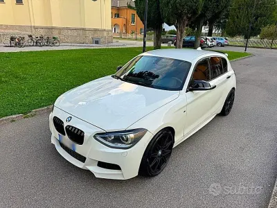 Usata BMW 125 M Sport 218 CV (160 kW) 2014 Bianco Utilitaria