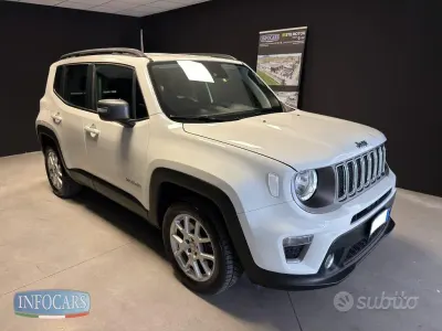 Begagnad Jeep Renegade Limited 131 HK (96 kW) 2021 Vit SUV