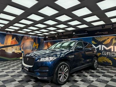 Usata Jaguar F-Pace Chequered Flag 241 CV (177 kW) 2020 Blu SUV