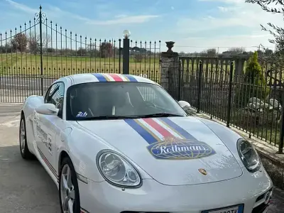 Usata Porsche Cayman 245 CV (180 kW) 2008 Bianco Coupé
