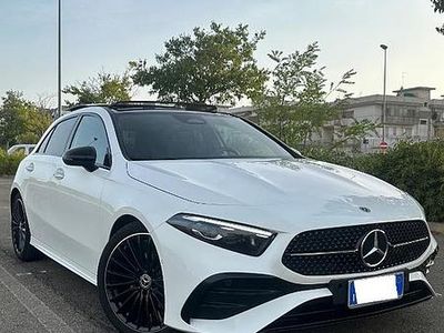 Usata Mercedes A180 AMG Line Premium 116 CV (85 kW) 2023 Bianco Berlina