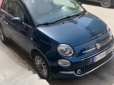 Usata Fiat 500 95 CV (69 kW) 2016 Blu Utilitaria