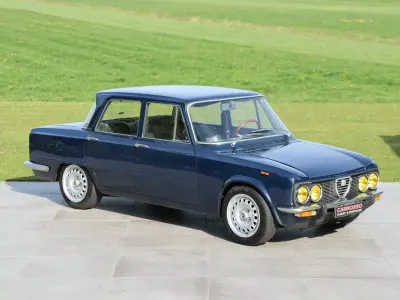 Usata Alfa Romeo Giulia Super 102 CV (75 kW) 1978 Blu Berlina