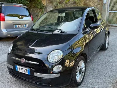 Usata Fiat 500 Lounge 69 CV (50 kW) 2015 Nero Berlina