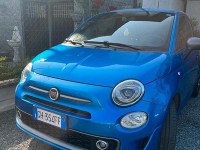Usata Fiat 500 Sport 69 CV (50 kW) 2018 Blu Utilitaria