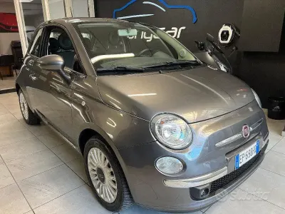 Usata Fiat 500 Lounge 69 CV (50 kW) 2013 Grigio scuro Utilitaria