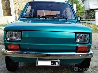 Usata Fiat 126 24 CV (17 kW) 1980 Verde Utilitaria
