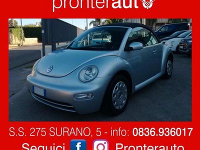 Usata VW New Beetle 104 CV (76 kW) 2005 Argento Utilitaria