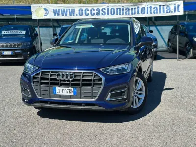 Usata Audi Q5 Business 163 CV (119 kW) 2021 Blu/azzurro SUV