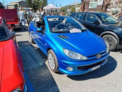 Usata Peugeot 206 CC GTi 136 CV (100 kW) 2004 Blu Cabrio