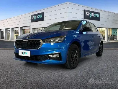 Usata Skoda Fabia 80 CV (58 kW) 2025 Blu Utilitaria