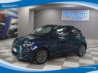 Usata Fiat 500e Icon 86 kW (118 CV) 2022 Verde Cabrio